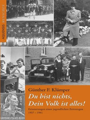cover image of Du bist nichts, Dein Volk ist alles!